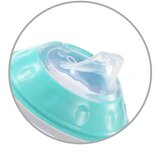 BabyOno Neprolijevajuća čaša Natural, plavo-tirkizna | shoptok.hr