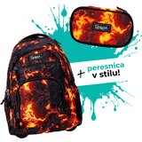 Rucksack Only Komplet Lava Storm: nahrbtnik na kolesih + peresnica | Shoptok.si