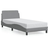  Okvir za krevet Dover svjetlosivi 90x190 cm od tkanine | Eponuda.ba