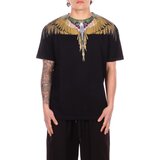 Marcelo Burlon County Of Milan Majice s kratkimi rokavi S6CMMATH032 Črna Cene