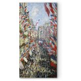  Slika - Claude Monet – The Rue Montorgueil in Paris Celebration of June 30 1894 60x120 Standard | shoptok.hr