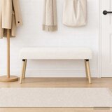  Klupa Jednobojno Krem 110 x 40 x 46 cm Bouclé | shoptok.hr