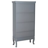 Ellos Home Siva viseća vitrina od MDF-a 85x170,5x35 cm Prato – | shoptok.hr