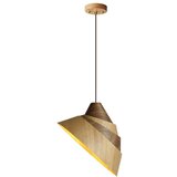  Drveni luster na sajli 1xE27/60W/230V prečnik 33 cm masiv/hrast/orah/kaučukovac | Eponuda.com