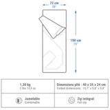 Olimp Sport Vreće za spavanje za kampovanje svetlo zelena | ePonuda.com