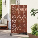  Zaslon za privatnost 100 x 50 x 180 cm Otporni čelik Rđa | shoptok.hr