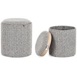 BIZZOTTO Svijetlo sivi tabure Sasha – | shoptok.hr