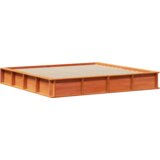  Okvir kreveta s podizanjem za pohranu voskasta smeđa 180 x 200 cm čvrsto drvo bora | shoptok.hr