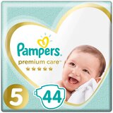 Pampers pelene premium care veličina 5 (11-16 kg) 44 komada u