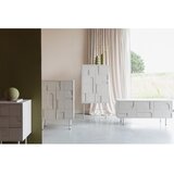 White Label Svetlo siva omarica 70x100x40 cm Funk – | Shoptok.si