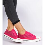 Gemre Pink Women's Lace-Up Sneakers Saha | shoptok.hr