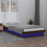  Okvir za krevet boja meda 75x190 cm 2FT6 mali masivno drvo | shoptok.hr