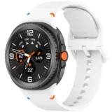 Silikonska narukvica za pametni sat Samsung Galaxy watch 8 bela