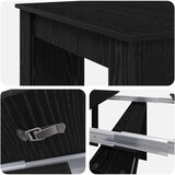  Blagovaonski stol 240 x 85 x 75 cm Konstruirano drvo Crni hrast | shoptok.hr