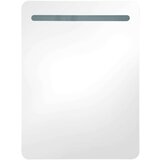 vidaXL led kopalniška omarica z ogledalom sijoče bela 60x11x80 cm | Shoptok.si
