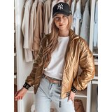 DStreet Kurtka damska bomberka pikowana GLAMCIX beżowa | Shoptok.si