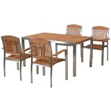 Gardenson Vrtni Set Keros, 5-Delni, Jeklo, Masiven Les | Shoptok.si