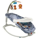  Jaje za ljuljanje s efektom vibracije 2u1 Giraffe - sivi | shoptok.hr