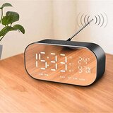 Radio ABTS-S2 Budilica s FM Radio, Bluetooth, HandsFree, USB i microSD – Crna, S Baterijom | shoptok.hr