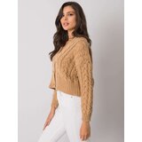 Sublevel D90031J90792A1-camel sweater | Shoptok.si