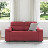  Dvosjed Kauč Vinsko Crvena 160x81x84 cm Imitacija Kože | Shoptok.si