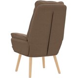  Fotelja Smeđa 69 x 74 x 93 cm Poliester i šperploča | shoptok.hr
