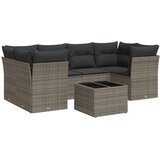  7-dijelni set vrtnih sofa sivi od poliratana | shoptok.hr