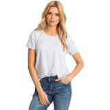 BASIC Feel Good T-shirt-RV-TS-4838.41P-light grey | Shoptok.si