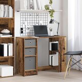  Stol s ladicama Staro drvo 100 x 40 x 75 cm Konstruirano drvo | shoptok.hr