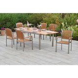 Gardenson Vrtni Set Keros, 7-Delni, Raztegljiva Miza | Shoptok.si