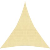vidaXL Senčno jadro 160 g/m² bež 5x7x7 m HDPE Cene