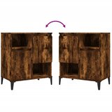  Komoda boja dimljenog hrasta 60 x 35 x 70 cm konstruirano drvo | Eponuda.com