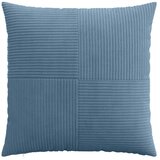  Presvlaka za jastuk 2 pcs ALMELO Plava 80 x 80 cm Kord - Plava 80 x 80 cm 2 Slike