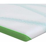  Nadmadrac Bijela i zelena 70 x 200 cm Jakard tkanina | shoptok.hr