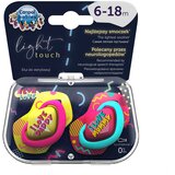 Canpol BABIES SILIKONSKA VARALICA 6-18M NEON LOVE 2 KOM PINK | ePonuda.com