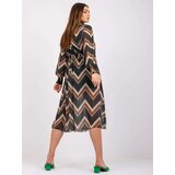 Italy Moda Dress-DHJ-SK-15177.06P-dark green | shoptok.hr
