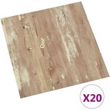  Samoljepljive Pločice za Pod 30 5 x 30 5 cm 20 pcs PVC - Smeđa i bijela | shoptok.hr