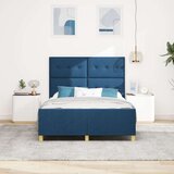  Krevet Plavi 140x190 cm Tkanina | shoptok.hr