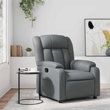  Naslonjač od umjetne kože sivi | shoptok.hr