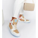 Gemre White-beige high-top sneakers Eagan | shoptok.hr