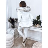 DStreet Women's quilted jacket TERRA white | Shoptok.si