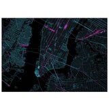  Tapeta - Blue Manhattan 250x175 | shoptok.hr