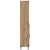 Highboard Umjetnički hrast 69,5 x 32,5 x 180 cm | shoptok.hr