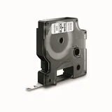 Traka bela sa crnim tekstom D1 6mm x 7m