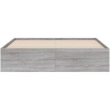  Okvir za krevet s ladicama boja hrasta 140x200 cm drveni | shoptok.hr
