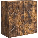 vidaXL Ormar za montažu na zid 59 x 31 x 60 cm Konstruirano drvo - Dimljeni hrast 59 x 31 x 60 cm | shoptok.hr