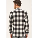 Dewberry G729 MEN'S PLAID SHIRT-BLACK | shoptok.hr