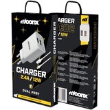 Jellico MOONX STENSKI POLNILEC USB ADAPTER ZA LIGHTNING TELEFON IN TABLIČNI RAČUNALNIK 2XUSB 12W, (5000337836) Cene