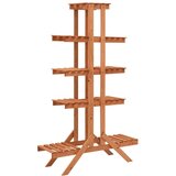 Shumee Stojalo za rastilne 83x25x132 cm trden les jelke, (20748393) Cene