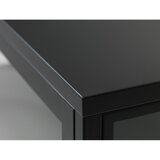 Unique Furniture Crna metalna vitrina 58x160 cm Carmel – | shoptok.hr
